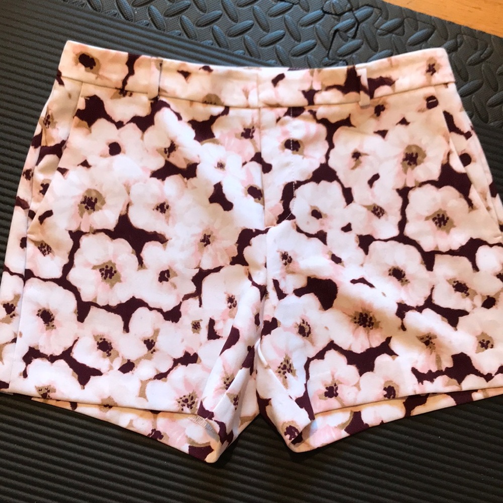 Banana Republic flower print shorts